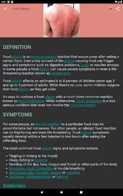 Diseases & Disorders FREE android App screenshot 0