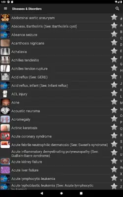 Diseases & Disorders FREE android App screenshot 3