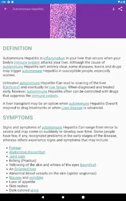 Diseases & Disorders FREE android App screenshot 5